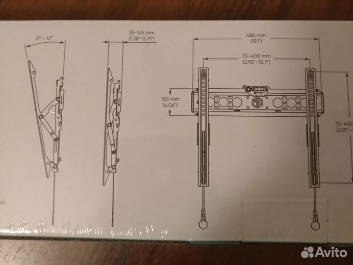 Onkron кронштейн для телевизора настенный