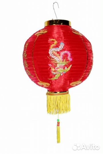 Фонарик Дракон и Феникс 30 см