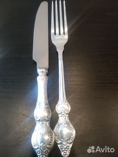 Набор столовых приборов Мельхиор СССР