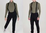 Новые разминочные штаны-самосбросы (лыжи, коньки)