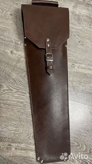 Шампура в кожаном чехле