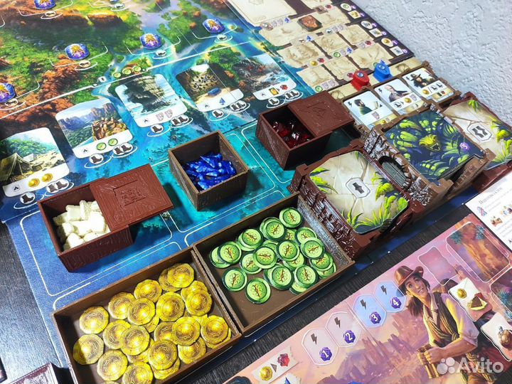 Руины острова Арнак : органайзер для игры