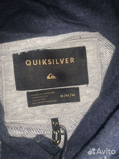 Новое худи Quiksilver (M) оригинал dc vans