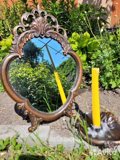 Зеркало винтажное,антиквариат