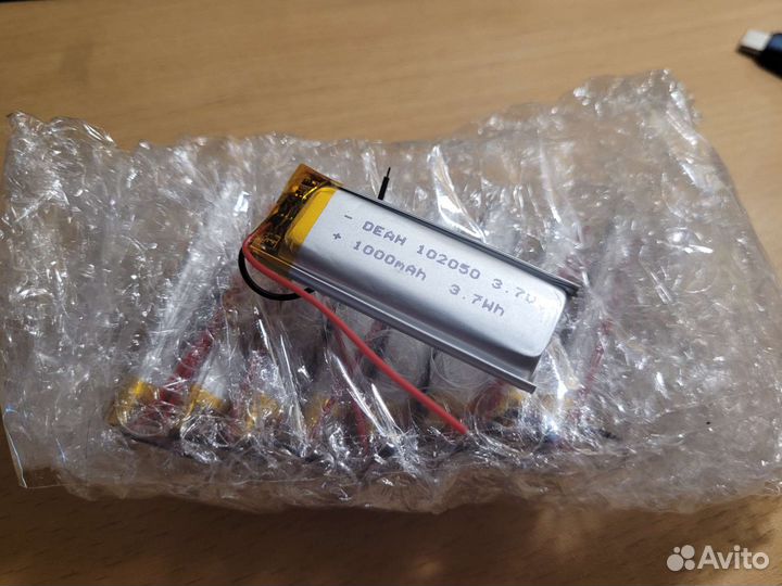 Li-ion аккумулятор 1000 mAh
