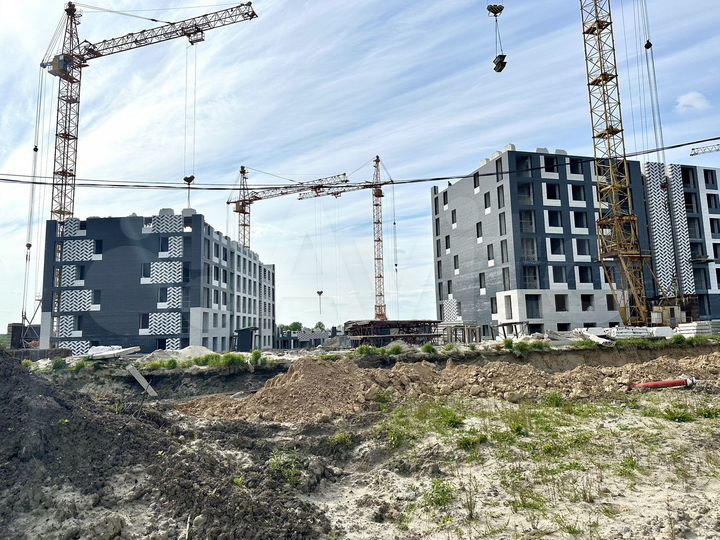 2-к. квартира, 63,3 м², 4/6 эт.