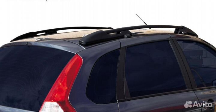 Рейлинги Калина хетчбэк (1119) черные