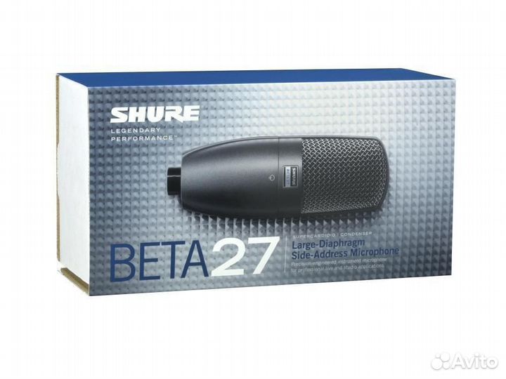 Shure Beta 27 инструментальный микрофон