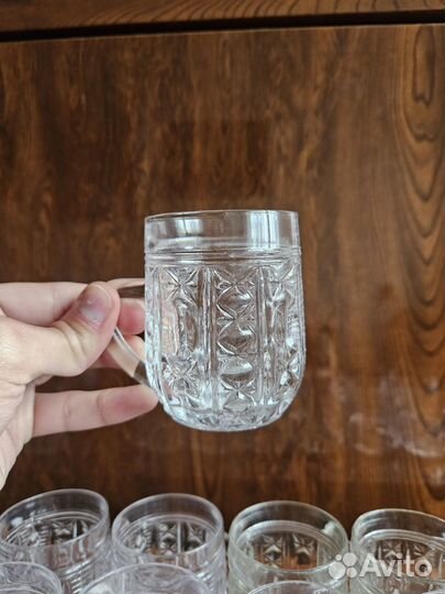Хрустальные кружки чашки СССР