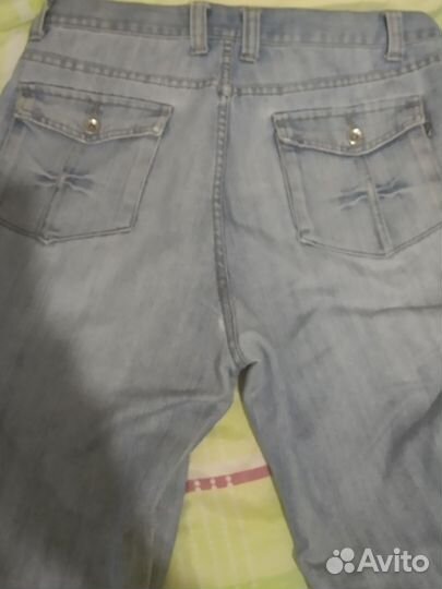 Шорты джинсовые мужские 52- 54 размер