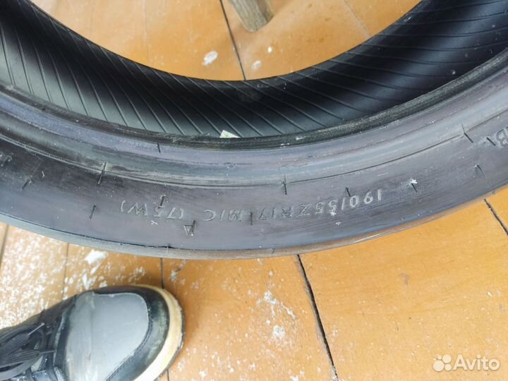 Dunlop sportmaxx a14 120 70 17 и 190 55 17