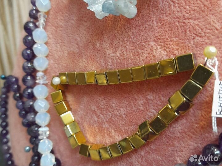 Гематит. Браслеты. Минералы