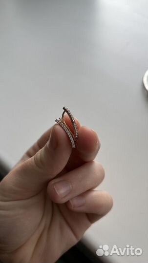 Зерьги золотые