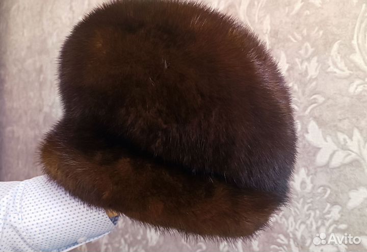Шапка норковая женская