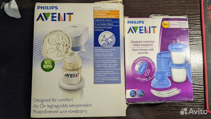 Молокоотсос Phillips avent электрический + ручной