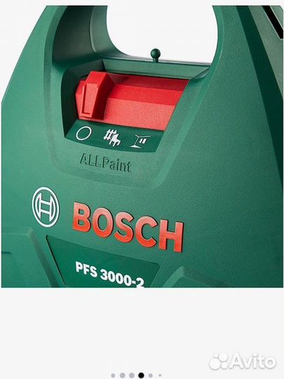 Краскопульт bosch 3000 pfs