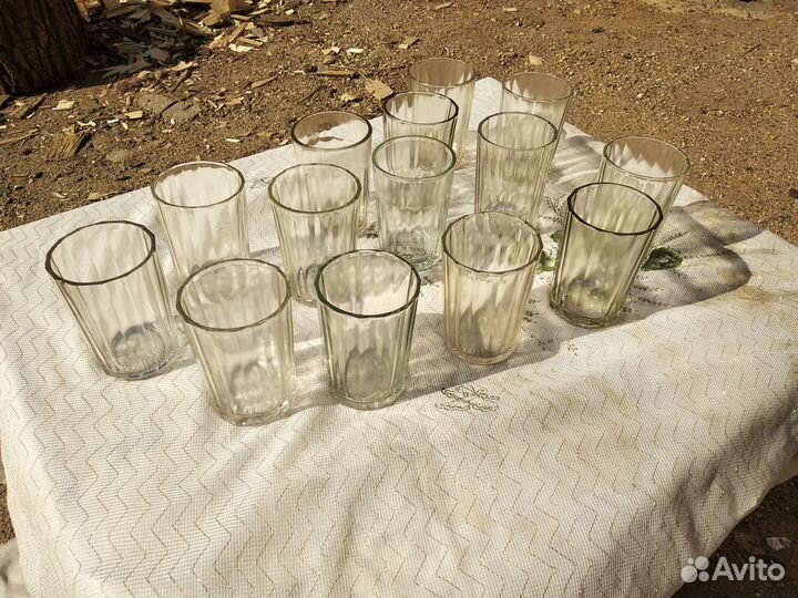 Стаканы граненые СССР
