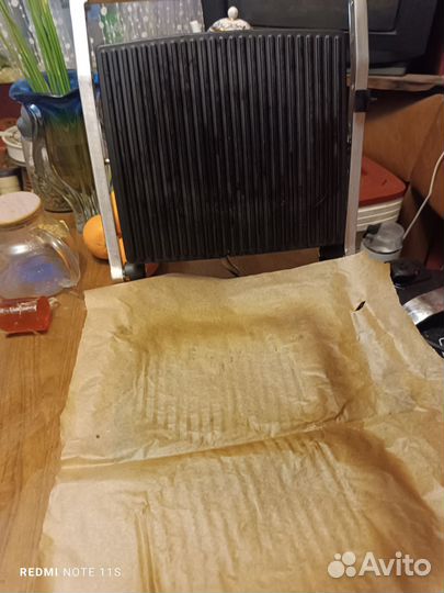 Электро гриль редмонд