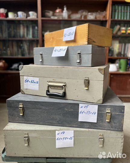 Ящики, пеналы, аптечки СССР и другие