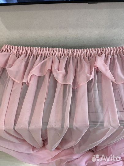 Органза занавес вуаль штора