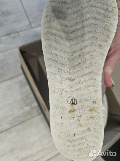 Слипоны кожаные женские