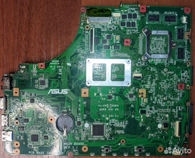 Asus K53SV материнская плата н/раб