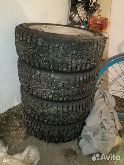 Комплект зимних колес r16 в отличном состоянии