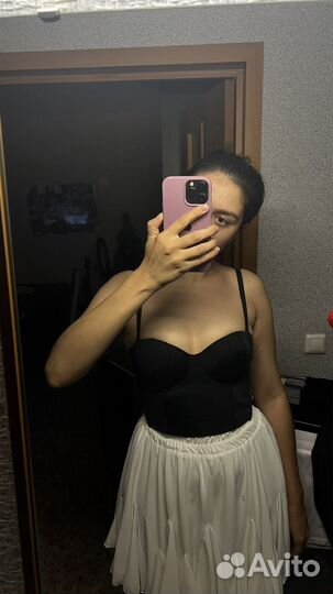 Топ женский черный