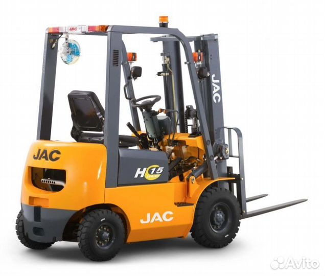 Бензиновый вилочный погрузчик JAC