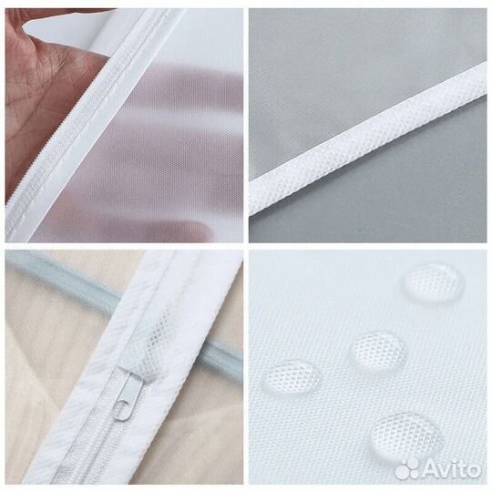 Чехол для одежды пылезащитный 60*100 см органайзер