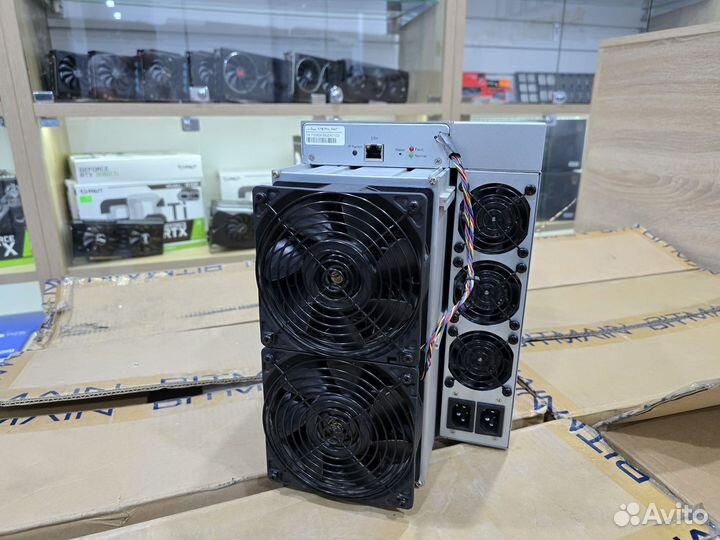 Asic майнер Antminer S19J PRO 104 TH/s в идеале