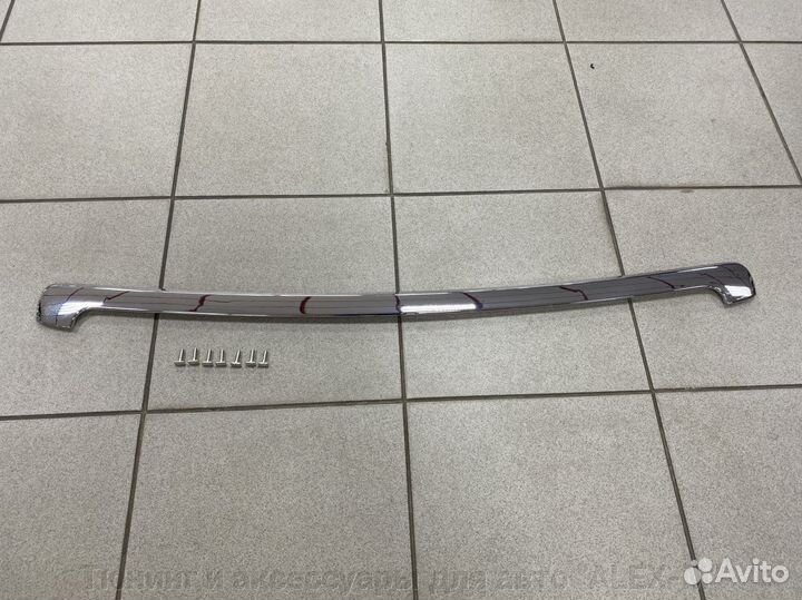 Накладка на капот хром Toyota Prado 150 2009-2013