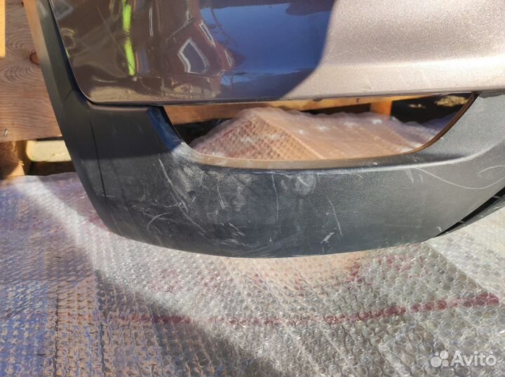 Задний бампер Kia rio 4 X-Line 2017-2020г