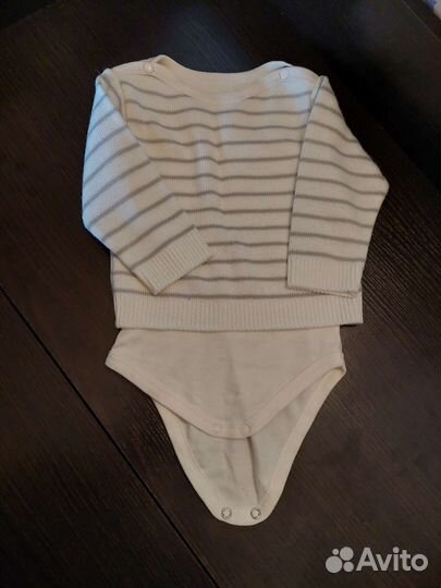 Свитер - боди р.80