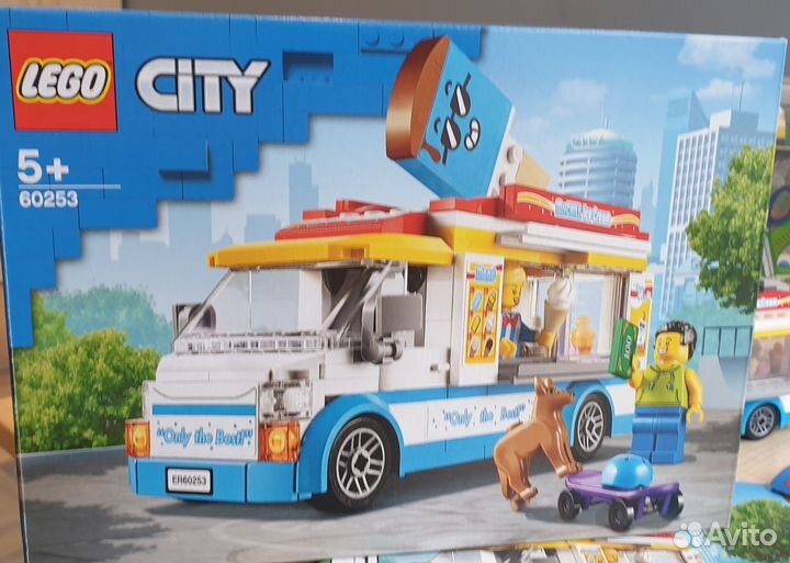 Lego city фургон с мороженым