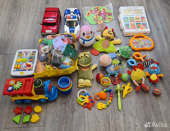 Игрушки от 0+ пакетом