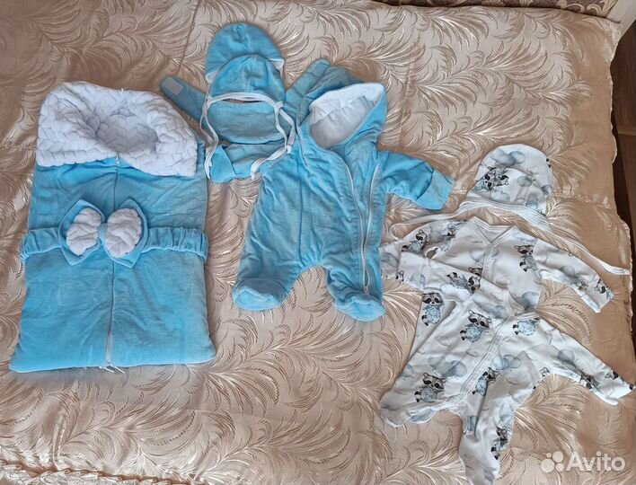 Конверт на выписку для мальчика