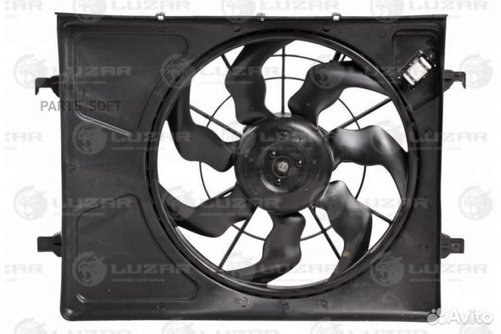 Вентилятор двигателя Hyundai Elantra (HD) (06) /KI