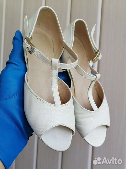 Детские туфельки для бальных танцев. Размер 19