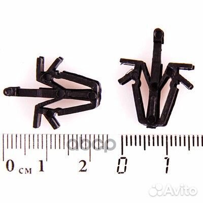 Клипса skyway для решетки радиатора (min50) S05