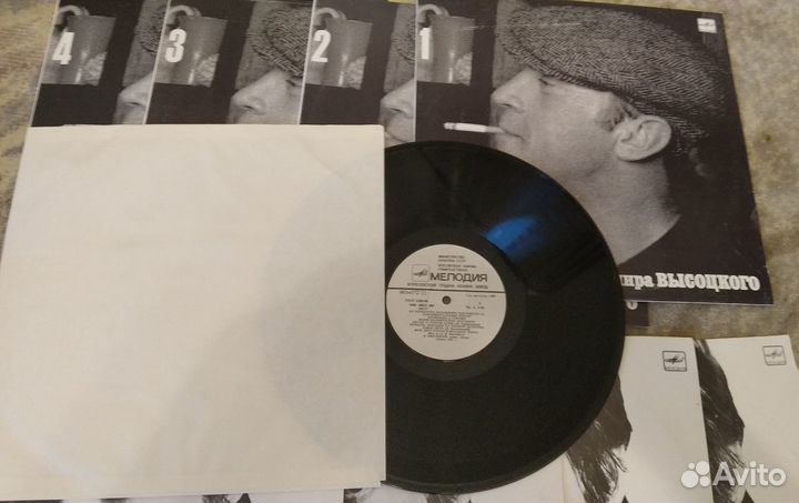 Пластинки Высоцкого выпуска 1987-1989 гг