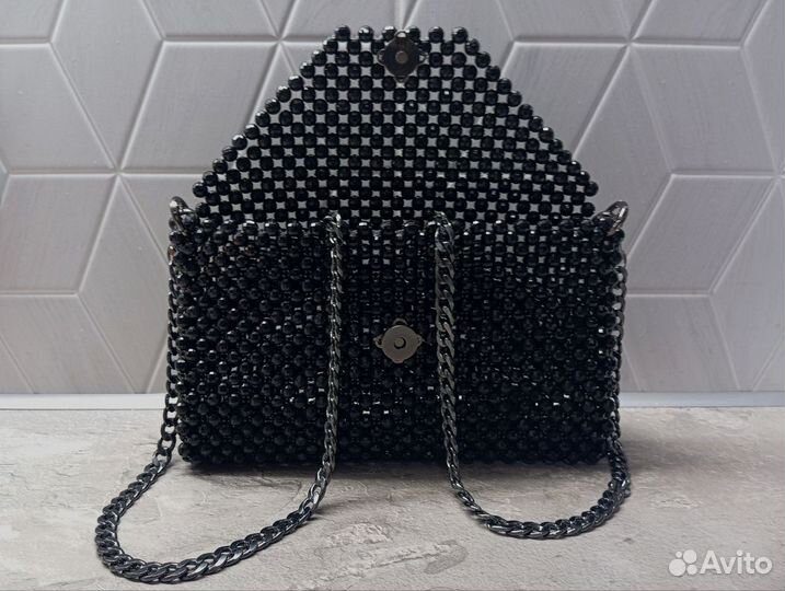 Сумка из бусин ручной работы