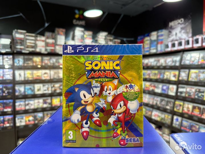 Игры для PS4: Sonic Mania Plus