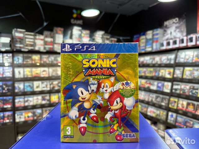 Игры для PS4: Sonic Mania Plus