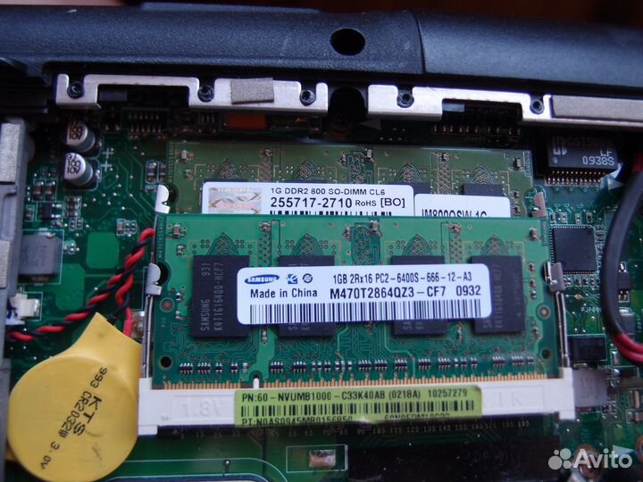 Ноутбук Asus K40AB в разбор