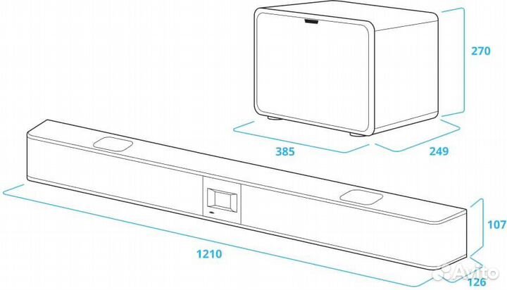 Караоке-комплект AST-50 Sound Bar