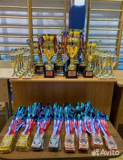 Кубки, медали, статуэтки