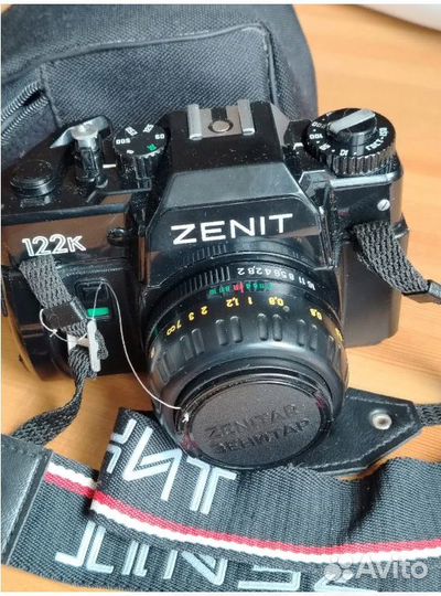 Фотоаппарат zenit 122к в полном комплекте