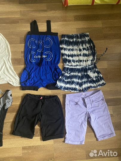 Вещи летние пакетом (18шт) 42-44