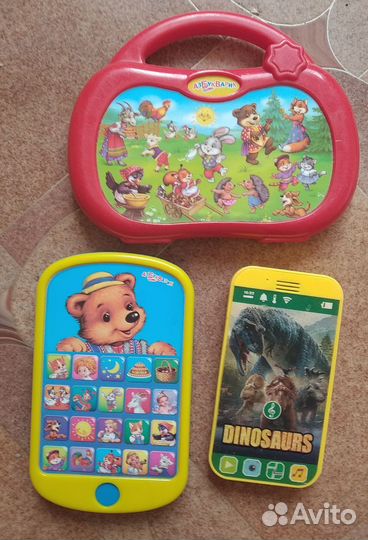 Развивающие игрушки для малышей пакетом